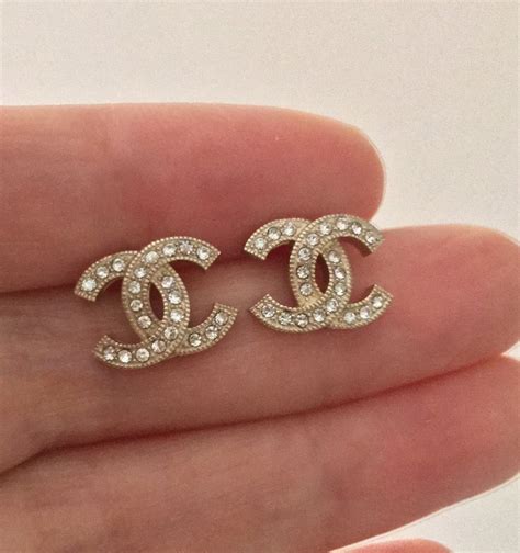 basic chanel earrings|authentic chanel earrings.